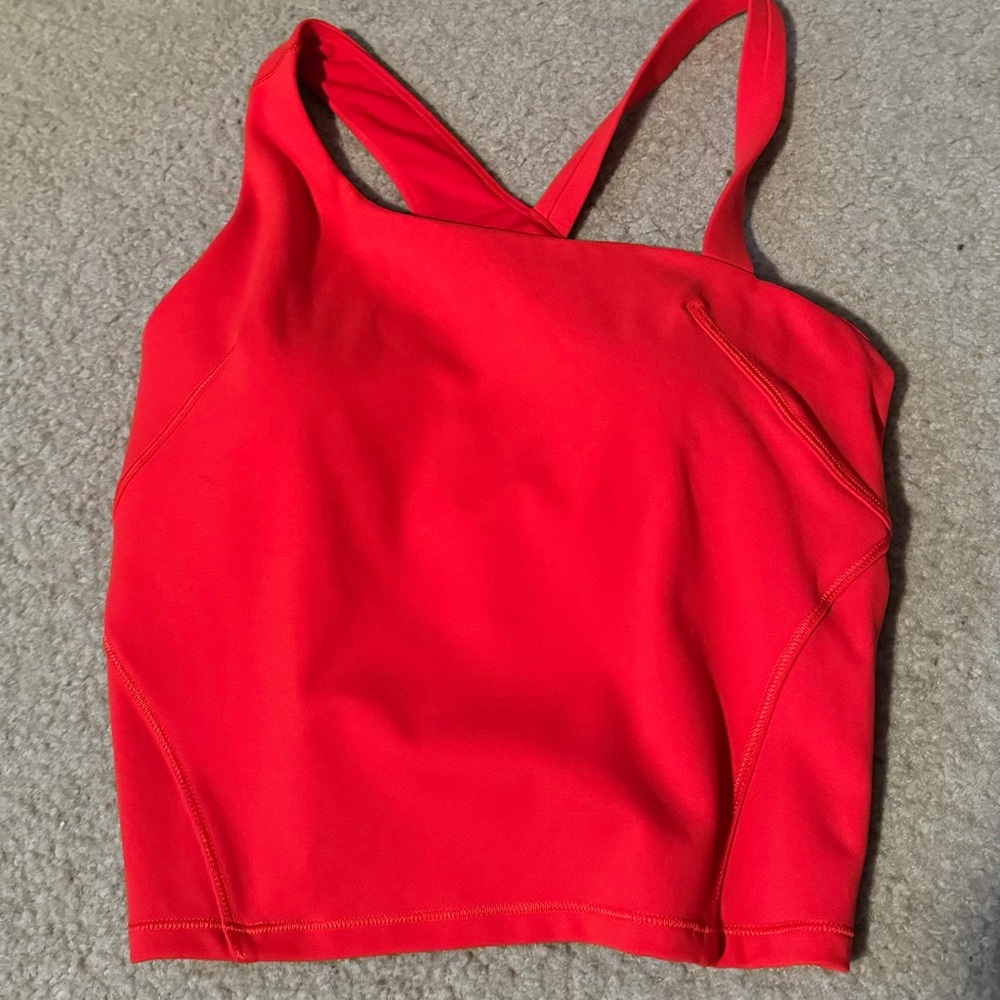 Lululemon crop top, worn a handful of times. Like new.